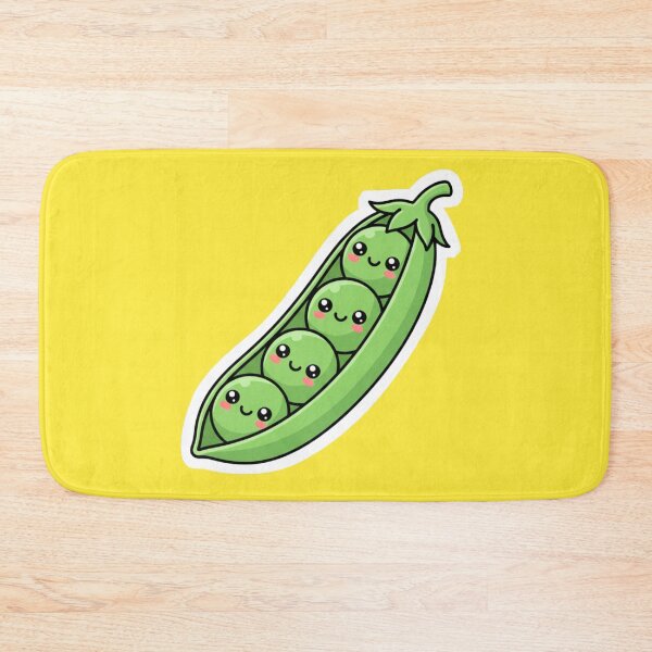Item preview, Pea Pals – Cute Green Kawaii Vegetable Friends designed and sold by OOStudio.