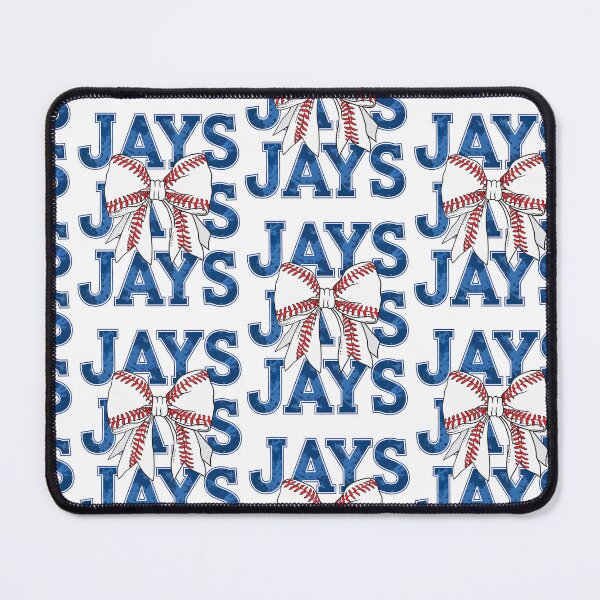 Item preview, Blue Jays & Baseball Bow designed and sold by Roy & Tiffany.