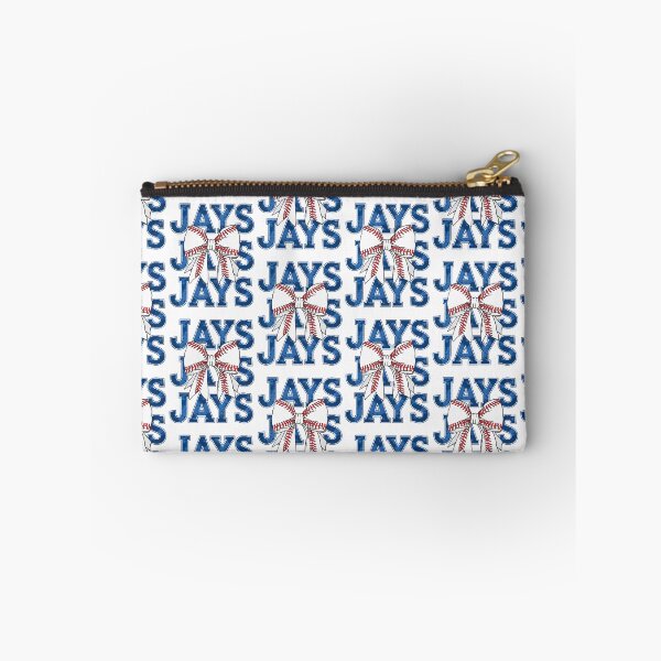 Item preview, Blue Jays & Baseball Bow designed and sold by Roy & Tiffany.