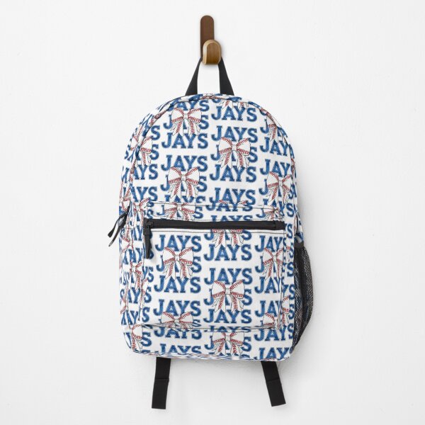 Item preview, Blue Jays & Baseball Bow designed and sold by Roy & Tiffany.