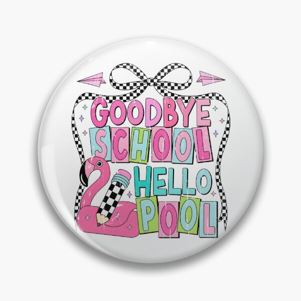 Item preview, Goodbye School Hello Pool designed and sold by studionelloe.