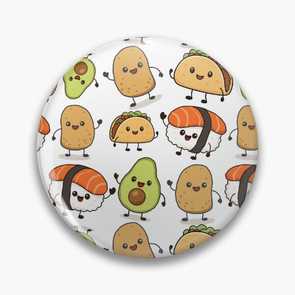 Item preview, Smiling snacks gang designed and sold by Potattoo.