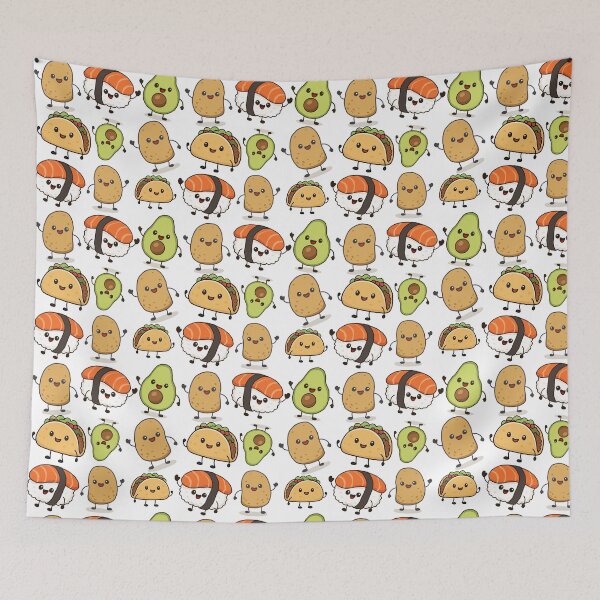 Item preview, Smiling snacks gang designed and sold by Potattoo.