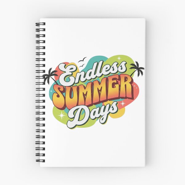 Item preview, Endless Summer Days Retro Vintage Summer Beach Palm Sun Trip Happy designed and sold by DibuHumor.