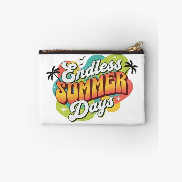 Item preview, Endless Summer Days Retro Vintage Summer Beach Palm Sun Trip Happy designed and sold by DibuHumor.