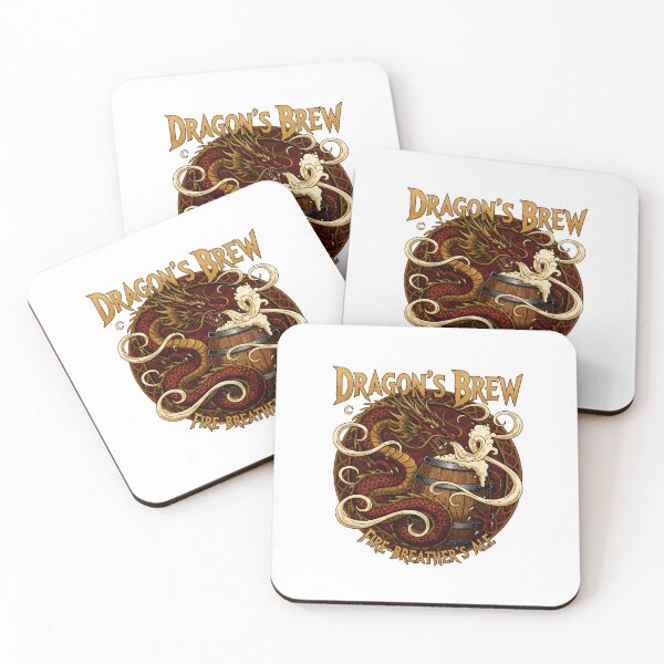 Item preview, Dragon’s Brew – Fire Breather’s Ale Fantasy Beer Design designed and sold by Imaginationbeyond.