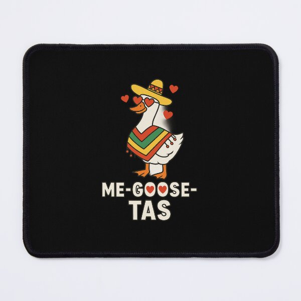 Item preview, Cute Fiesta Goose – “Me-Goose-Tas” Funny Sombrero & Poncho Pun Design designed and sold by DailyDrivesct.