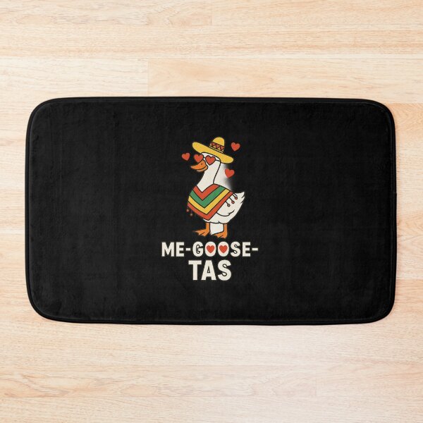 Item preview, Cute Fiesta Goose – “Me-Goose-Tas” Funny Sombrero & Poncho Pun Design designed and sold by DailyDrivesct.