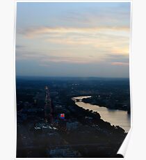 Sunset over Citgo Poster