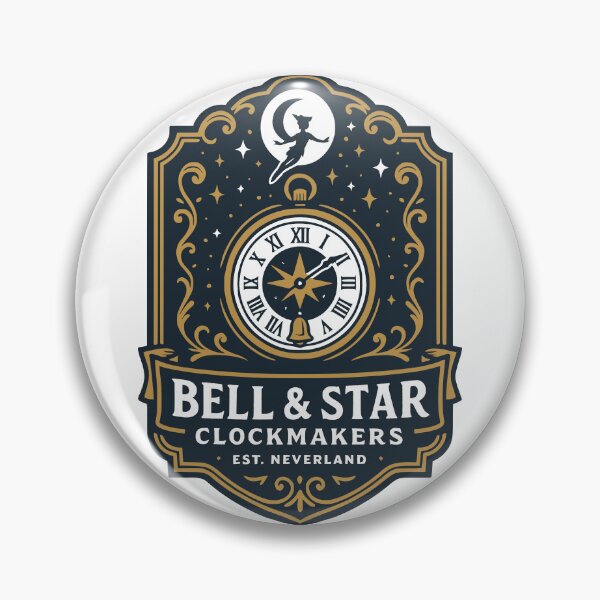 Item preview, Bell & Star Clockmakers designed and sold by Coconautica.