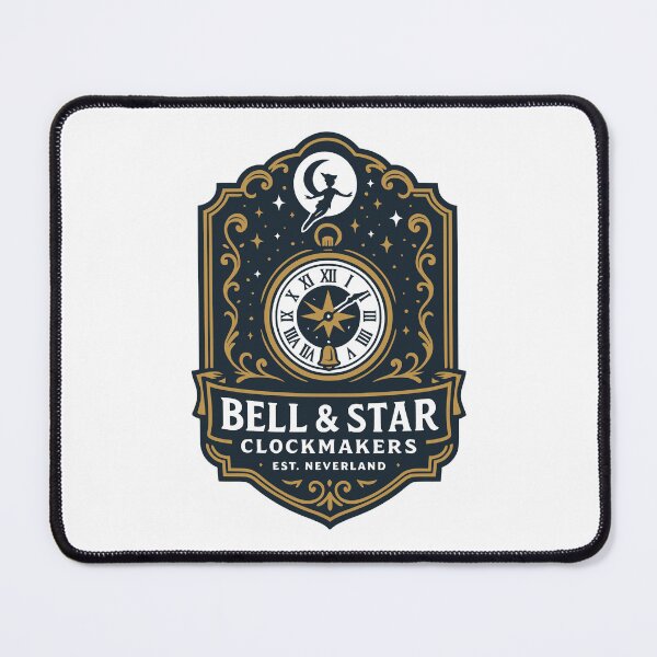 Item preview, Bell & Star Clockmakers designed and sold by Coconautica.