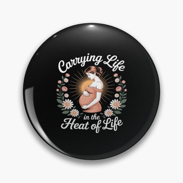 Item preview, Carrying Life In The Heat Of Life Summer Pregnancy designed and sold by BiellaSar.