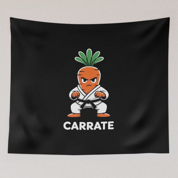 Item preview, Carrate Karate Carrot Student Teacher Trainee Trainor designed and sold by BiellaSar.