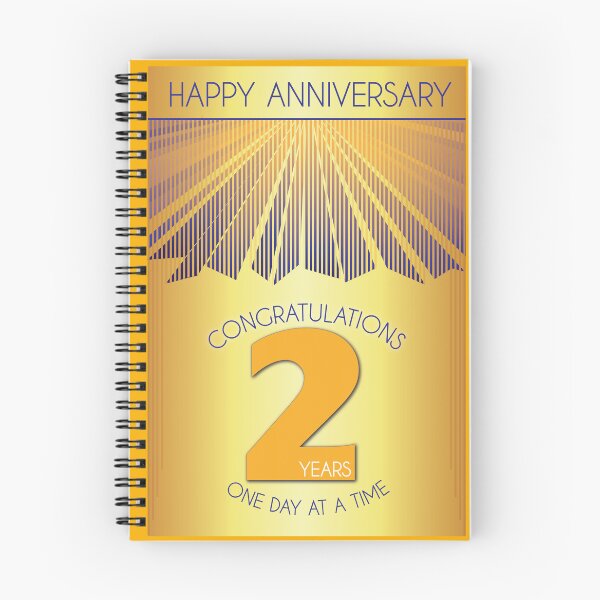 Item preview, 2 Year Golden Ray One Day At A Time Anniversary designed and sold by ApexDesigners.