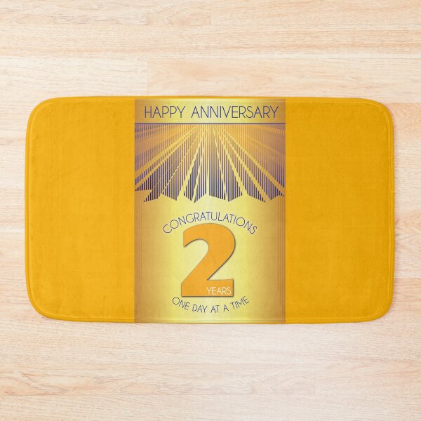 Item preview, 2 Year Golden Ray One Day At A Time Anniversary designed and sold by ApexDesigners.