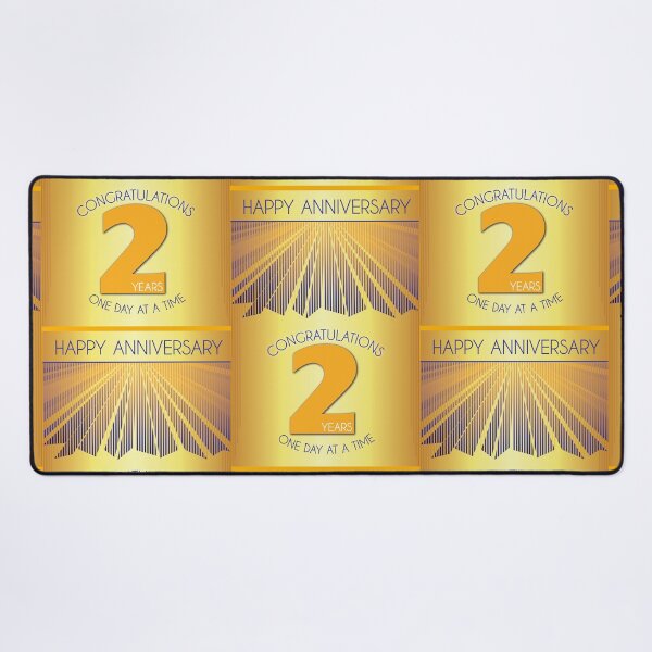 Item preview, 2 Year Golden Ray One Day At A Time Anniversary designed and sold by ApexDesigners.