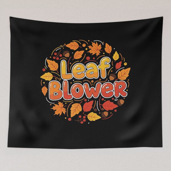 Item preview, halloween leaf fall classic vibes blower autumn vintage retro costume funny designed and sold by Coryconcetta.