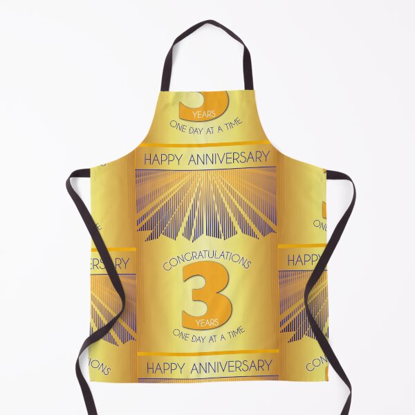 Item preview, 3 Year Golden Ray One Day At A Time Anniversary designed and sold by ApexDesigners.
