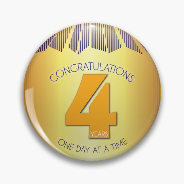 Item preview, 4 Year Golden Ray One Day At A Time Anniversary designed and sold by ApexDesigners.