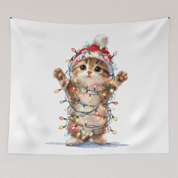 Item preview, Holiday Cat designed and sold by scicilysimonee.
