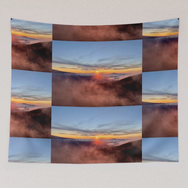 Item preview, Golden Mist Over Mauna Kea designed and sold by TrisaThyme.