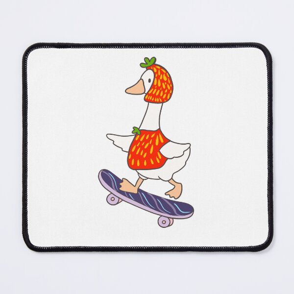 Item preview, Silly goose in strawberry costume designed and sold by BritishDelights.