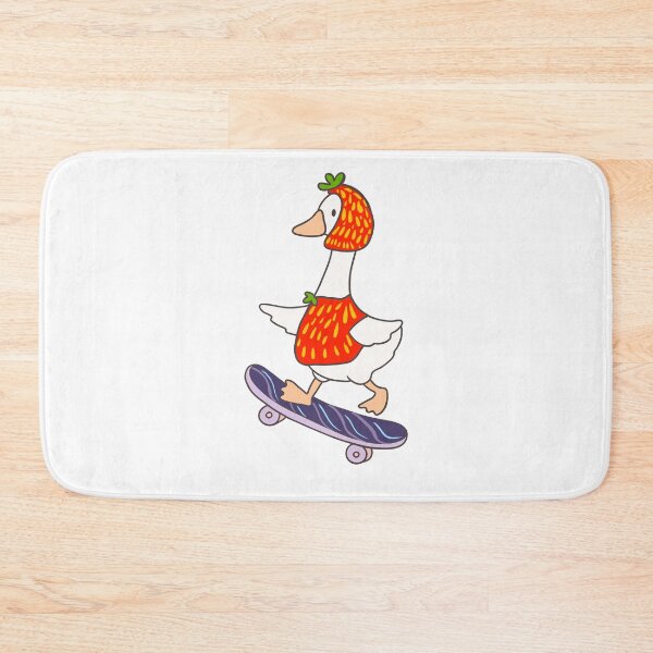 Item preview, Silly goose in strawberry costume designed and sold by BritishDelights.
