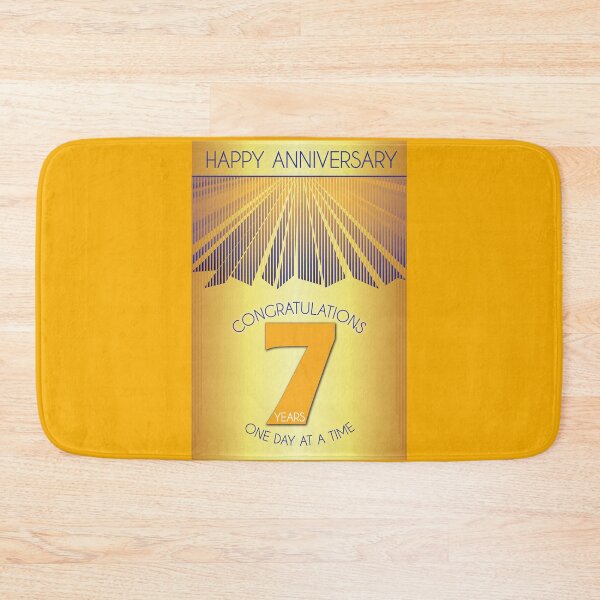 Item preview, 7 Year Golden Ray One Day At A Time Anniversary designed and sold by ApexDesigners.