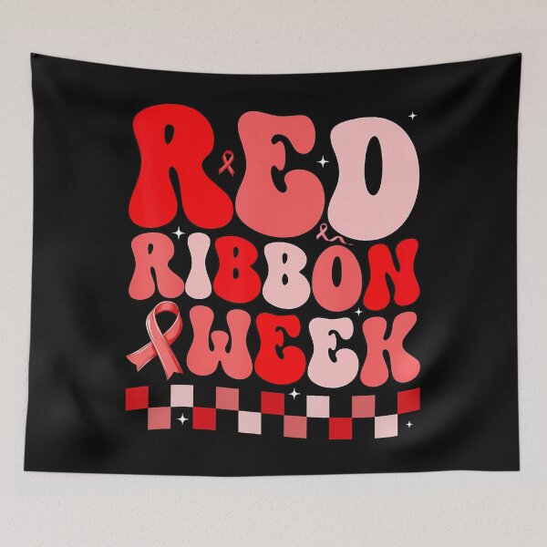 Item preview, 90s We Red Quote Wear Month Support In October Vintage designed and sold by AdelhenLang.