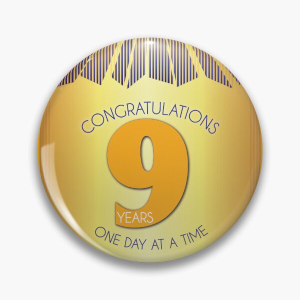 Item preview, 9 Year Golden Ray One Day At A Time Anniversary designed and sold by ApexDesigners.