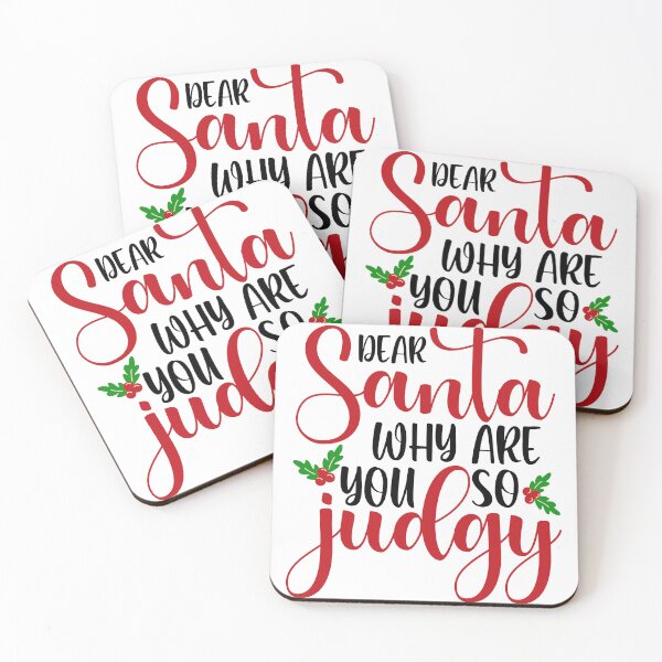 Item preview, Funny Santa Quote – Original Christmas Typography Design designed and sold by NotasCreativa.