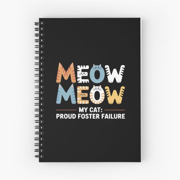 Item preview, Cat Adoption, Meow, My Cat Proud Foster Failure designed and sold by BiellaSar.