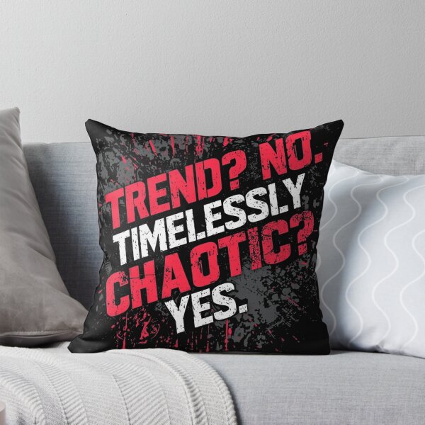 Item preview, Trend? No. Timelessly Chaotic? Yes. designed and sold by ConfuseLab Shop.