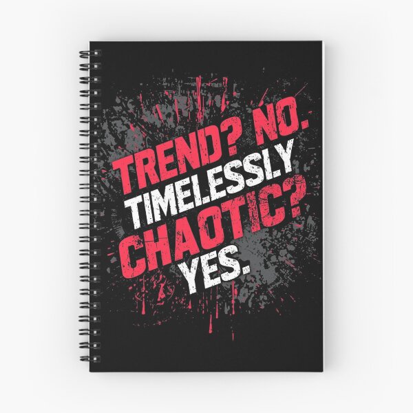 Item preview, Trend? No. Timelessly Chaotic? Yes. designed and sold by ConfuseLab Shop.