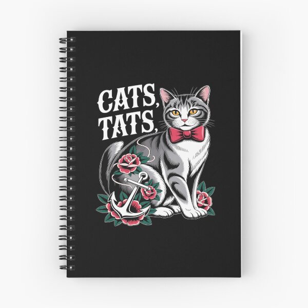 Item preview, Cat And Tats Funny Cat Tattoo Lover designed and sold by BiellaSar.