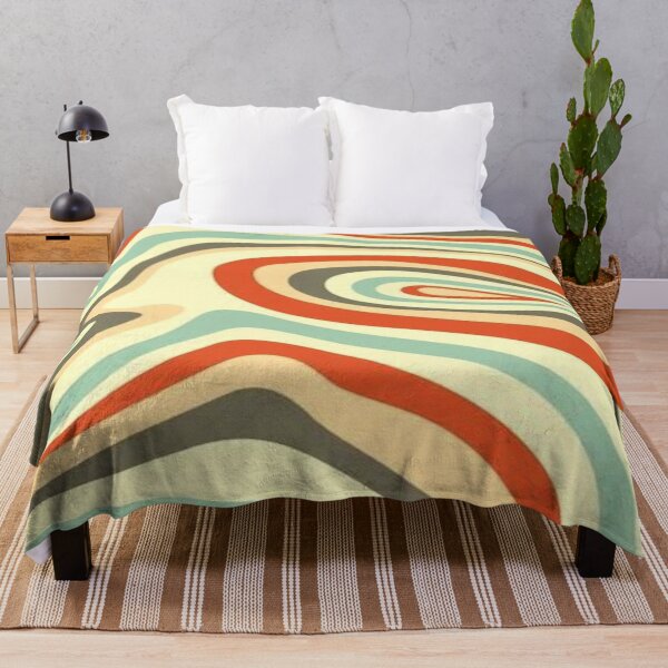 Item preview, Retro abstract waves pattern harmony designed and sold by PATTERN4HAPPY.