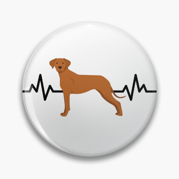 Item preview, Rhodesian Ridgeback Heartbeat designed and sold by TheAnimalZ00.