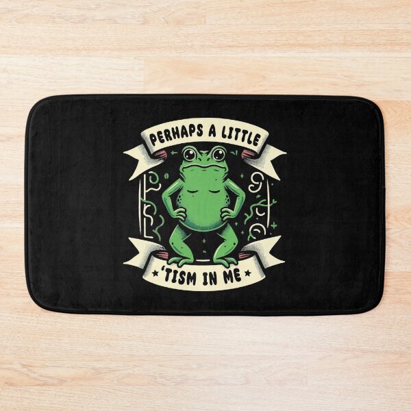 Item preview, Perhaps A Little 'Tism In Me // Funny Autistic Frog designed and sold by Scaryzz.