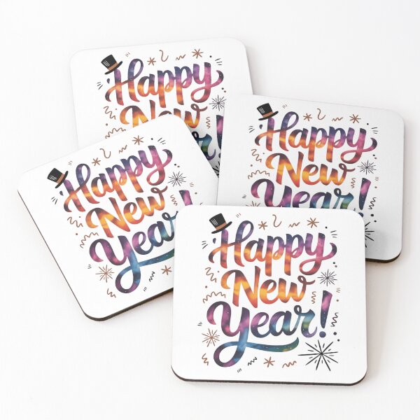 Item preview, Boho Happy New Year designed and sold by PunkNation-Arts.