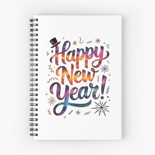 Item preview, Boho Happy New Year designed and sold by PunkNation-Arts.