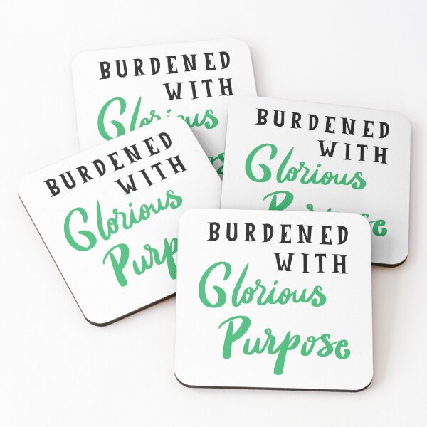 Item preview, Burdened with glorious purpose designed and sold by darshants.