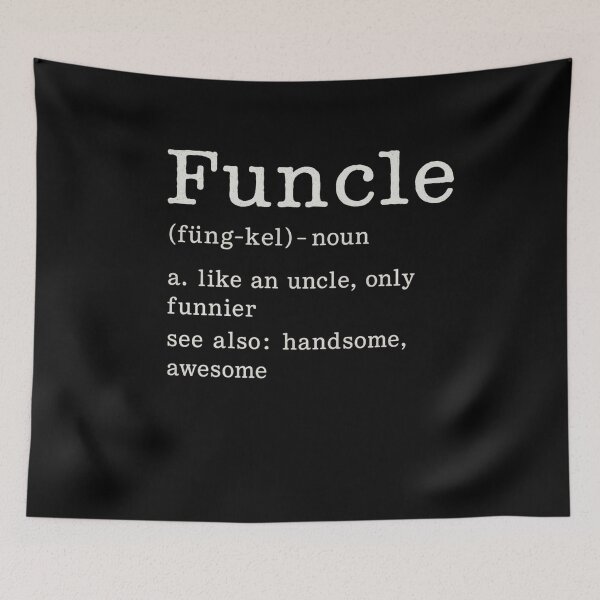 Item preview, Funcle Definition Shirt – Funny Uncle Meaning Tee | Cool Handsome Awesome Uncle Gift designed and sold by DailyDrivesct.