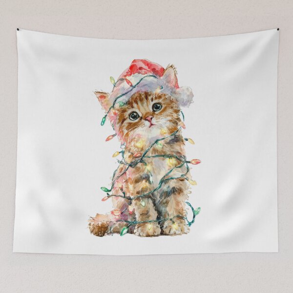 Item preview, Festive Cat designed and sold by scicilysimonee.