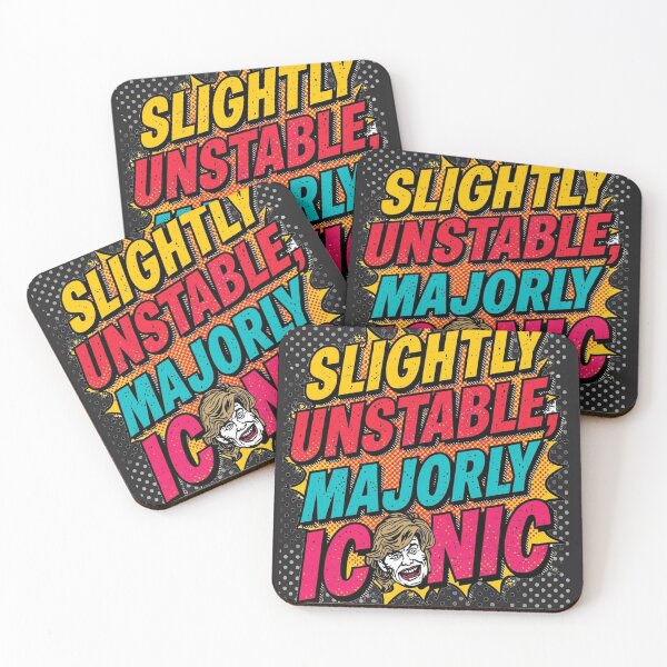 Item preview, Slightly Unstable, Majorly Iconic designed and sold by ConfuseLab Shop.