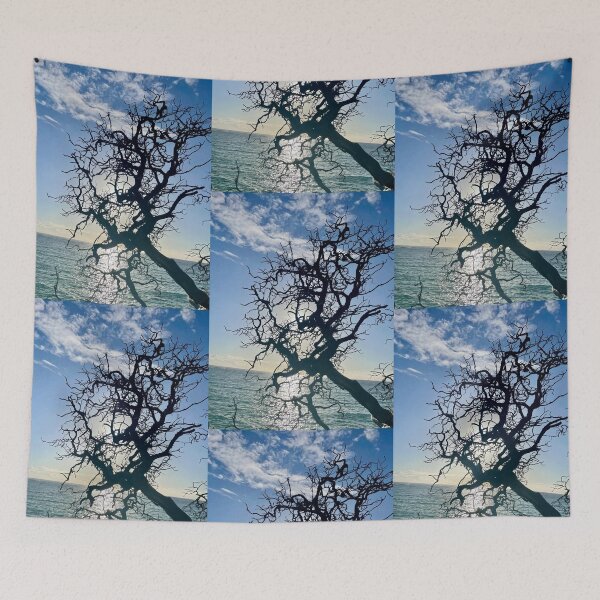 Item preview, Resilient Tree by the Sea designed and sold by TrisaThyme.