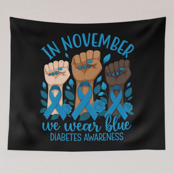 Item preview, Bow Style Quote Blue Month Support November Vintage designed and sold by Williammarger.