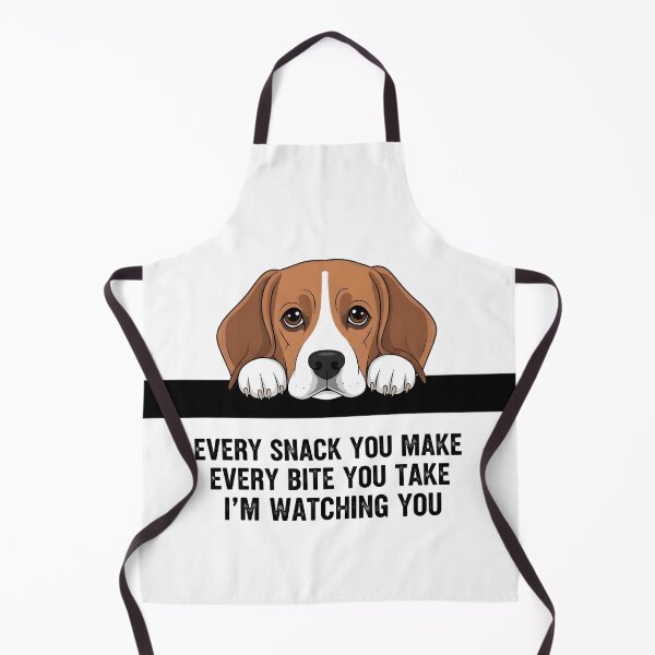Item preview, Funny Beagle Dog Watching You – Cute Pet Meme Quote for Dog Lovers and Foodies designed and sold by MegzDesign.