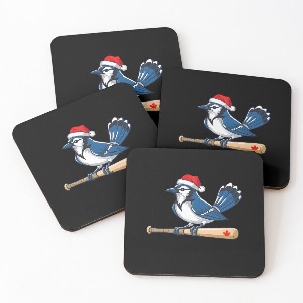 Item preview, Christmas Blue Jays designed and sold by Roy & Tiffany.