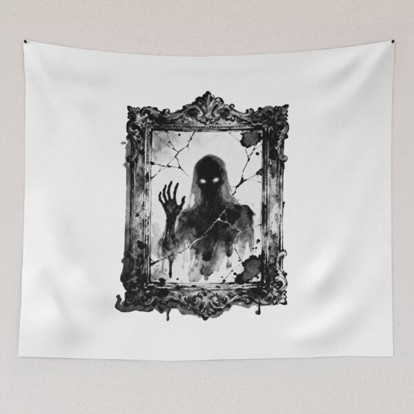 Item preview, Haunting Gothic Mirror Reflection designed and sold by optimusprime39.