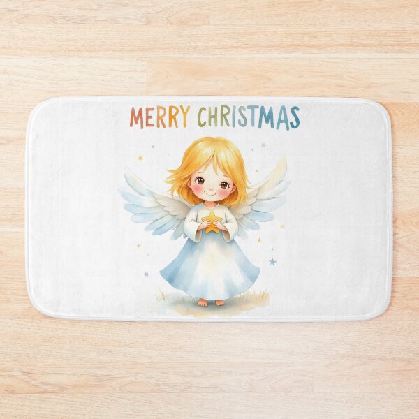 Item preview, Merry Christmas Angel with golden hair designed and sold by BDLdesigns.